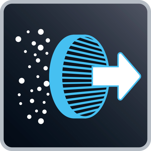 Βελτιωμένη διαχείριση σκόνης και εξαιρετικό φιλτράρισμα