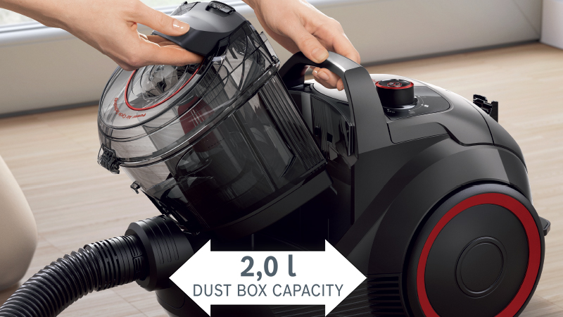 Μεγάλη χωρητικότητα κάδου