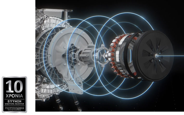 Κινητήρας Inverter με Σύστημα Μετάδοσης Κίνησης Direct Motion Ακριβές ,ψηφιακό, Αποδοτικό, Ανθεκτικό και Αθόρυβο