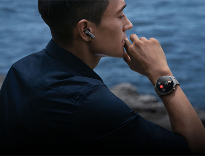 Εικόνα του SMART WATCH HUAWEI 4 PRO SPACE EDITION 48MM 1.5in 55020BXL 2GB/32GB BT V 5.2 ΑΔΙΑΒΡΟΧΟ TITANIUM GREY GR