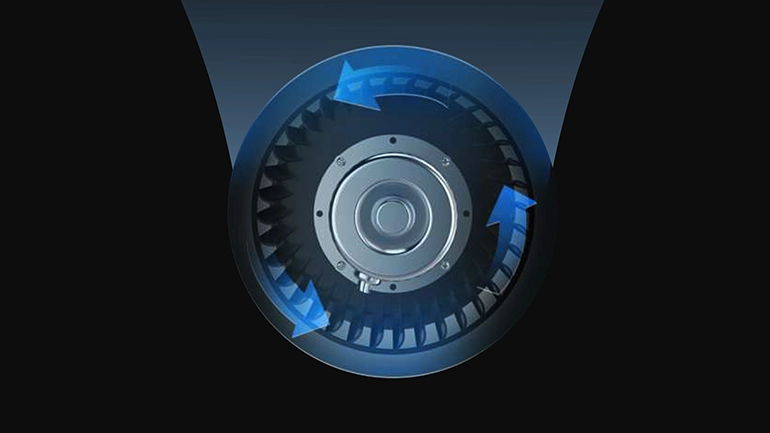 Καινοτόμος σχεδιασμός φτερωτής αέρα