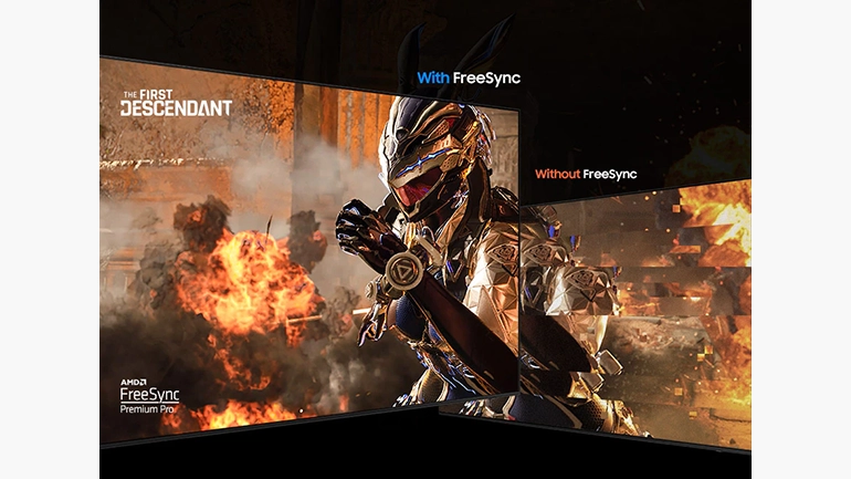 Κατάρριψε τους εχθρούς, όχι τις οθόνες σου. FreeSync Premium Pro