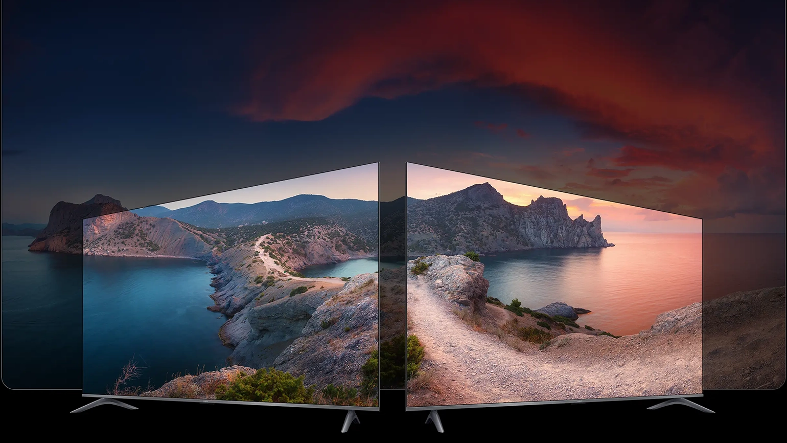 Οθόνη πλήρους επιφάνειας. Απεριόριστη προβολή