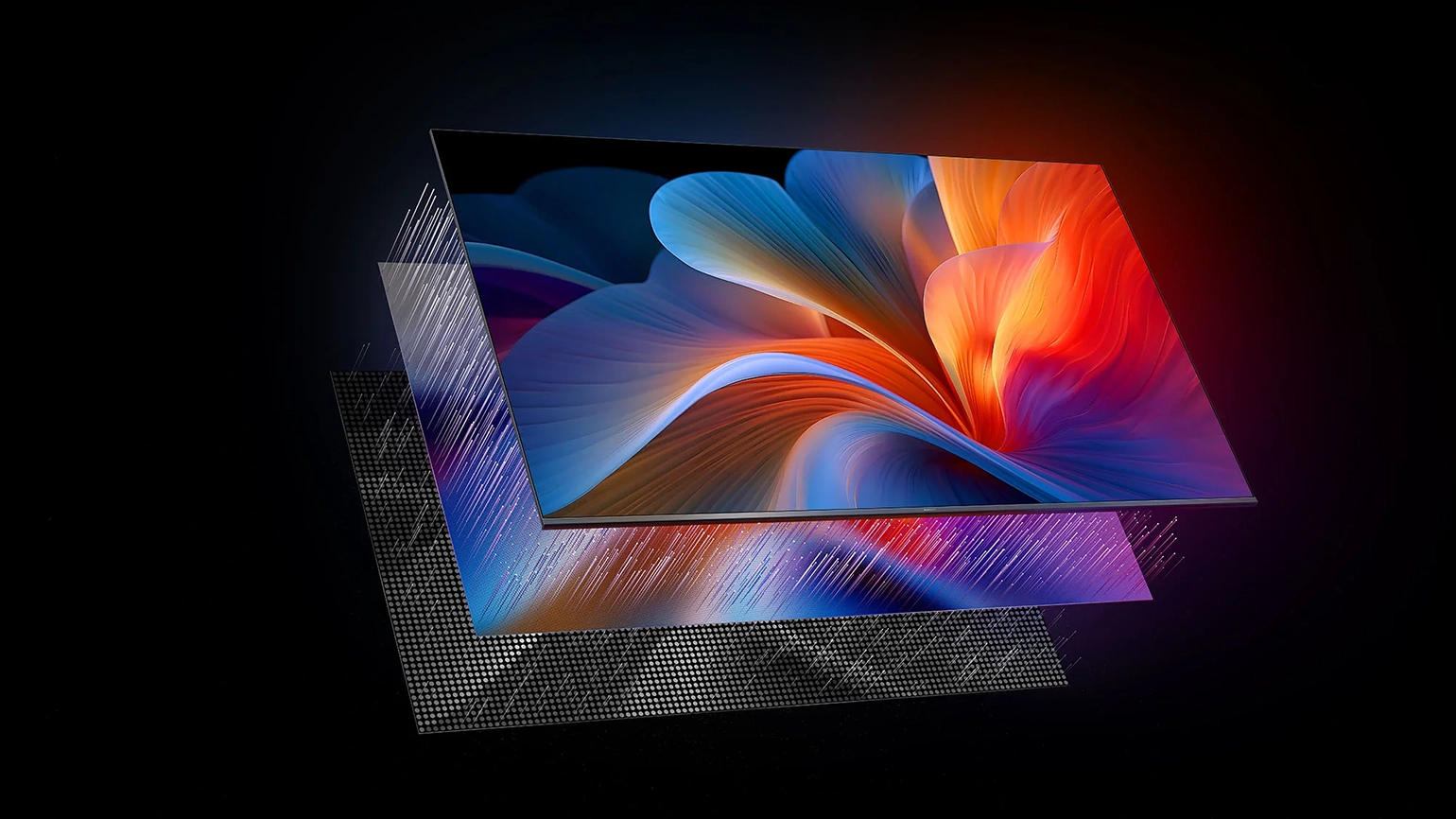 Οθόνη QLED με τεχνολογία αιχμής Quantum dot. Ζωντανά χρώματα