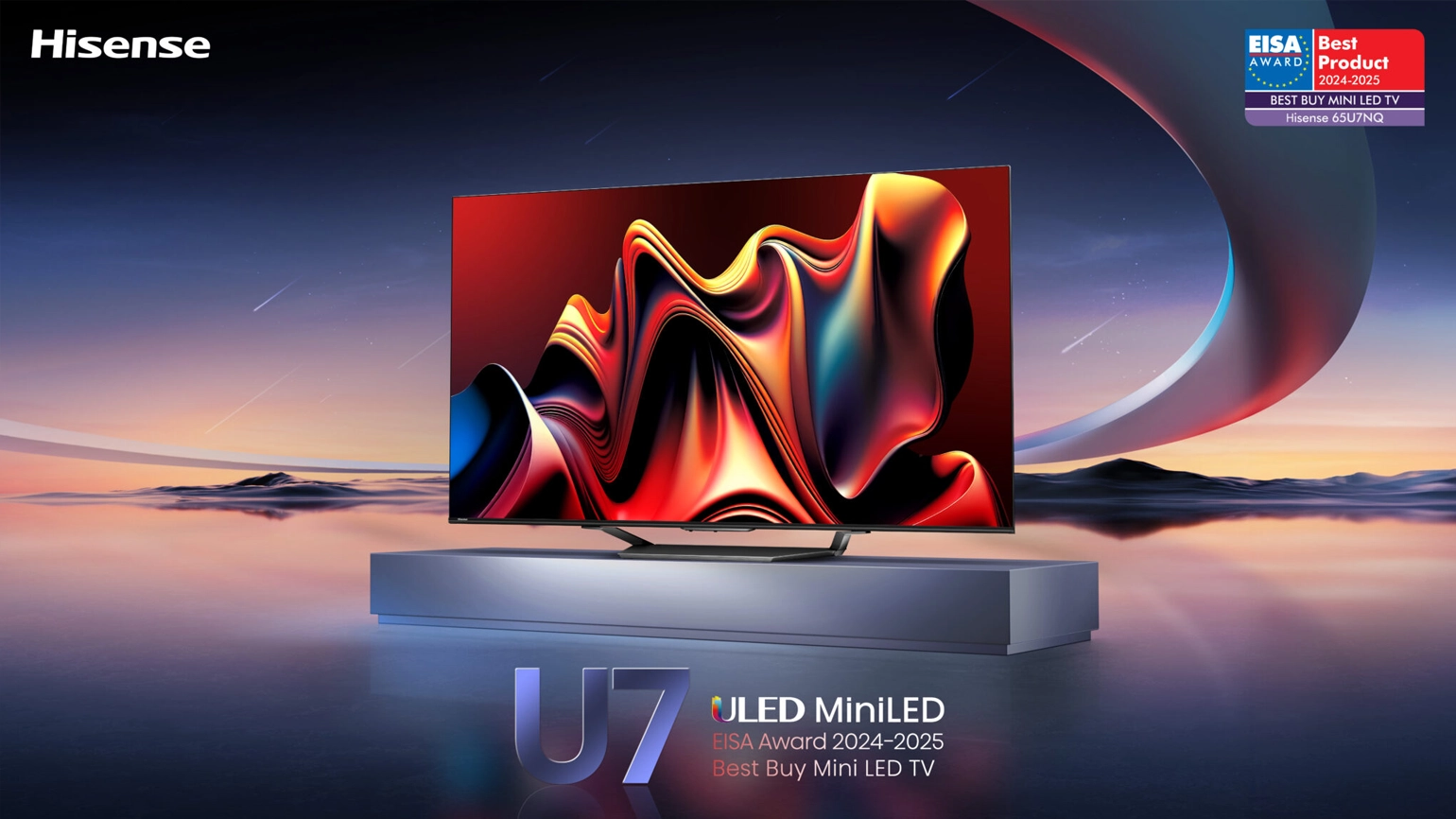 Forget what you knew. Hisense started from scratch in designing TVs. Combining quality materials and features, ULED technology allows you to see even more detailed images, dramatically deeper contrasts, more natural brightness and colors with exceptional accuracy. Rediscover every image more vividly.