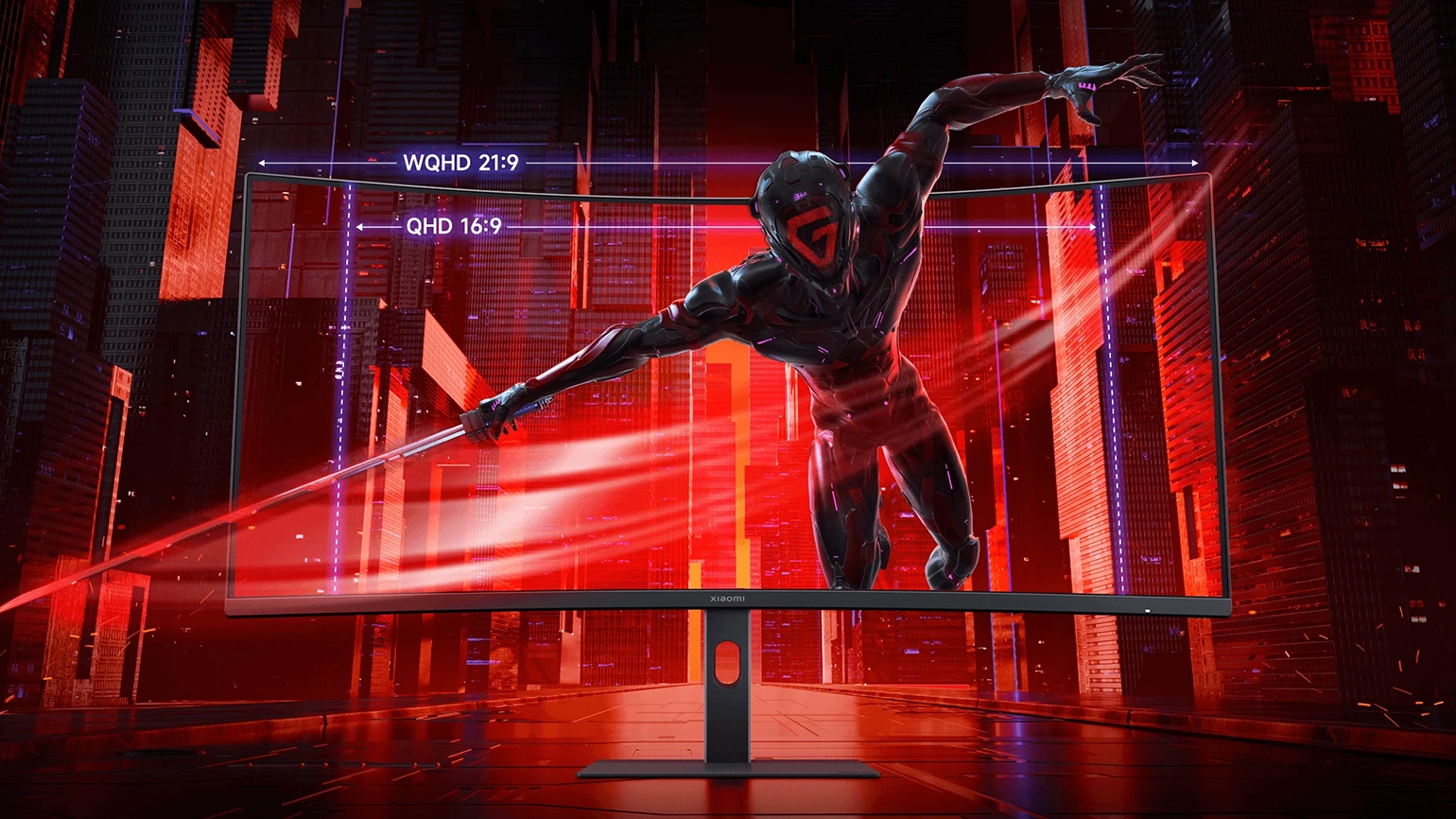 WQHD ultrawide οθόνη. Ευρύτερος ορίζοντας