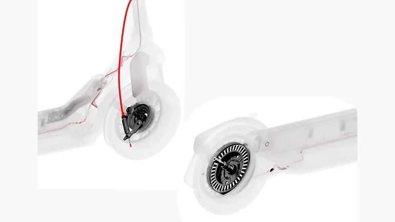 Μπροστινό ταμπούρο φρένου, πίσω ηλεκτρονικό φρένο