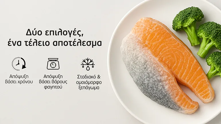 Δύο επιλογές, ένα τέλειο αποτέλεσμα