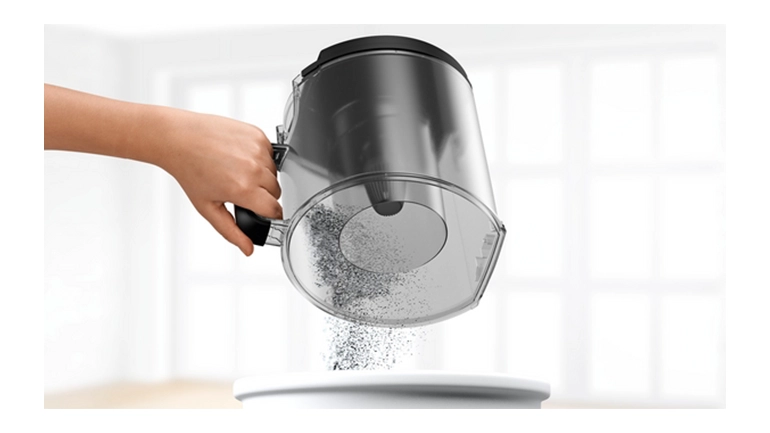 Σύστημα EasyClean. Ευκολότερος καθαρισμός του κάδου.
