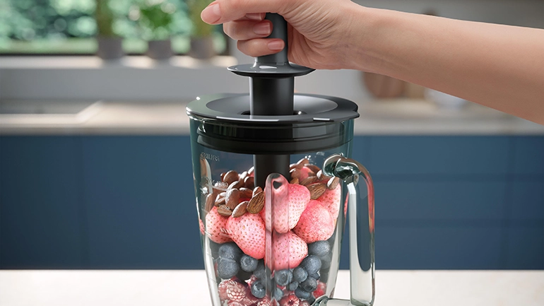 Smoothie παγωμένων φρούτων χωρίς νερό
