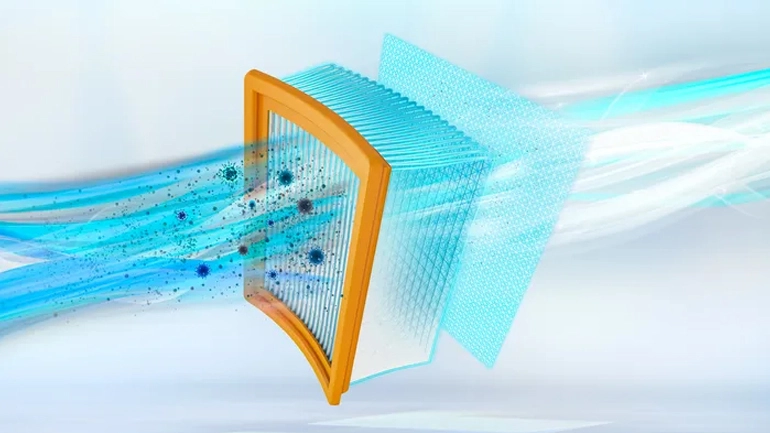 Premium φίλτρο για καθαρό αέρα.