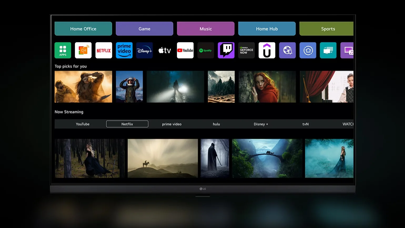 webOS 23. Συγχρόνισε την τηλεόραση μαζί σου