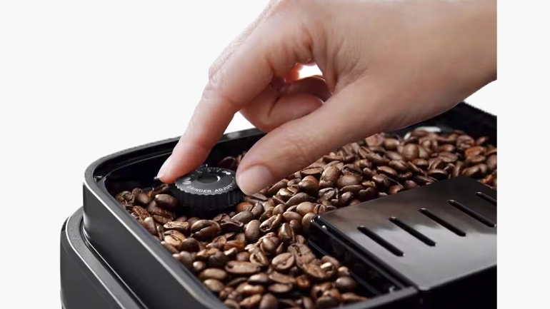 Freshly ground coffee