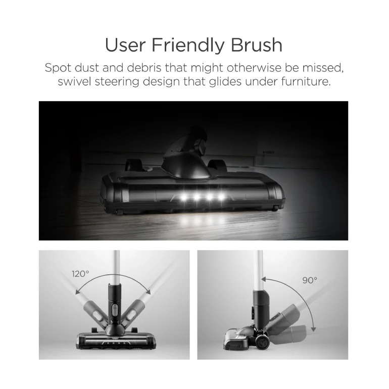 Ergonomic footrest with LED headlights