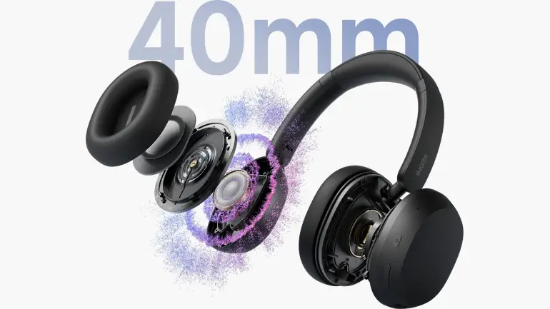 40mm driver με τιτάνιο για πλούσιο ήχο.